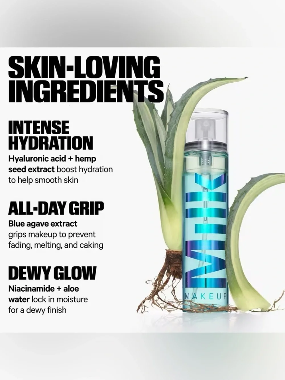 Milk makeup hydro setting spray